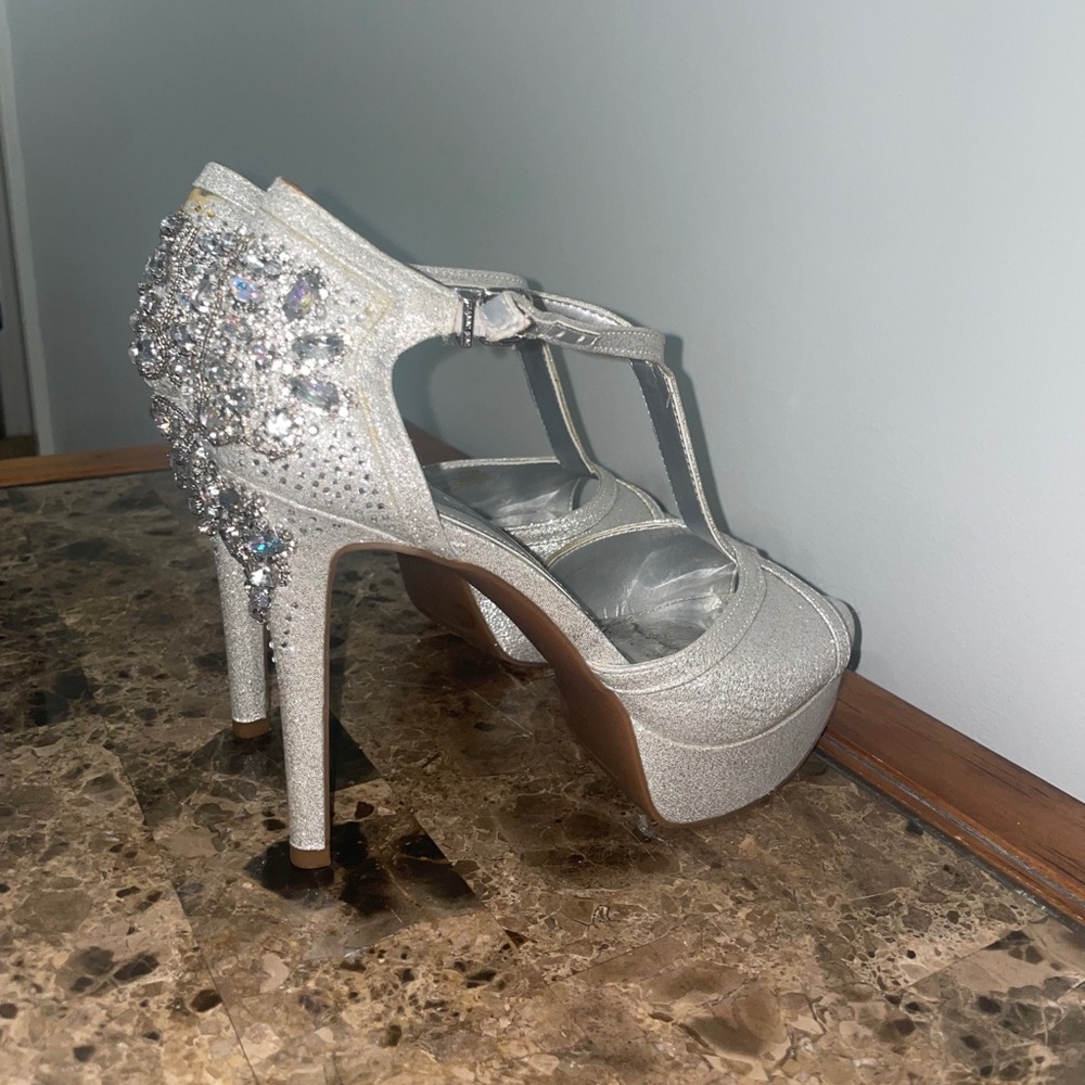 sparkly heels